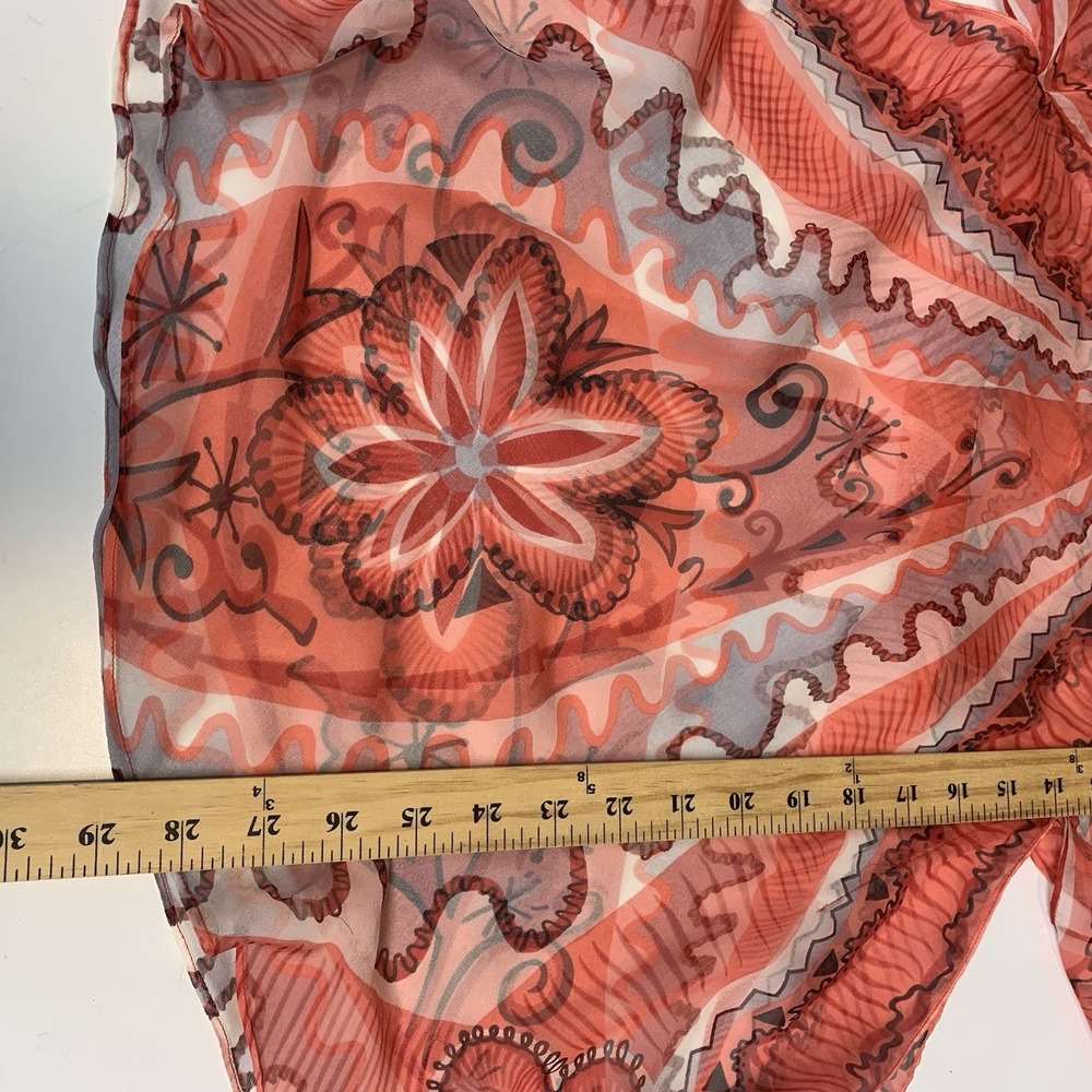 Arden B Luxe Top Medium Silk Fairy‎ Whimsy Boho Artsy Tunic Sheer Y2K Ethereal M - Picture 10 of 11